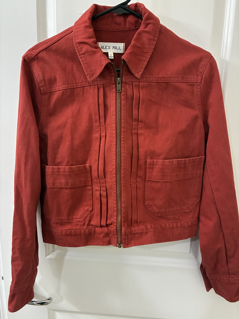 Alex Mill Women's Red Shrunken Jacket